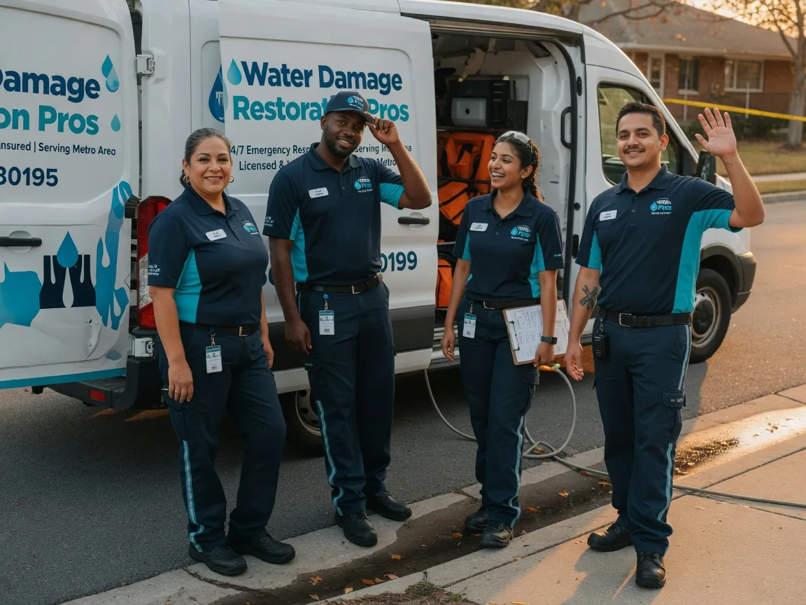 Water Damage Restoration company in California, PA